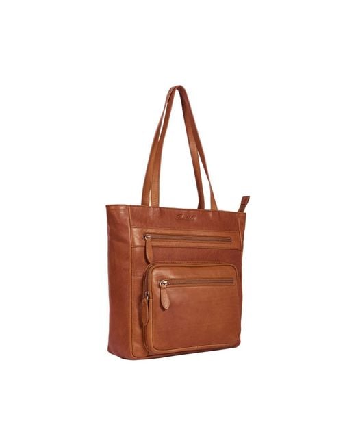 Benthill Brown Schultertasche