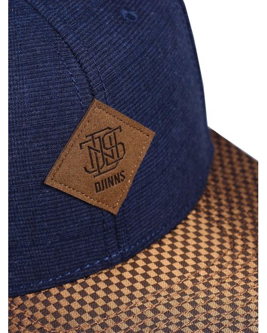 Djinn's Cap Glencheck in Blue für Herren
