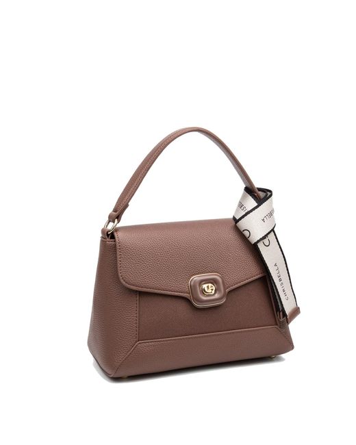 Chrisbella Brown Handtasche