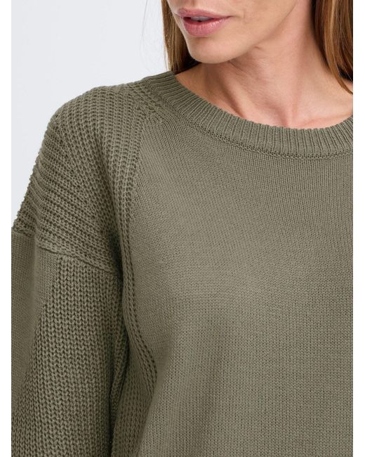 Oxmo Green Strickpullover Oxiselmo