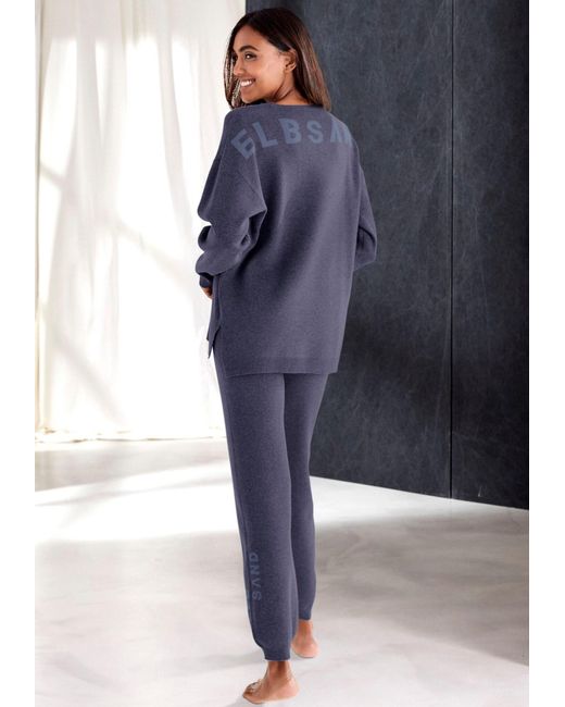 Elbsand Blue Pullover