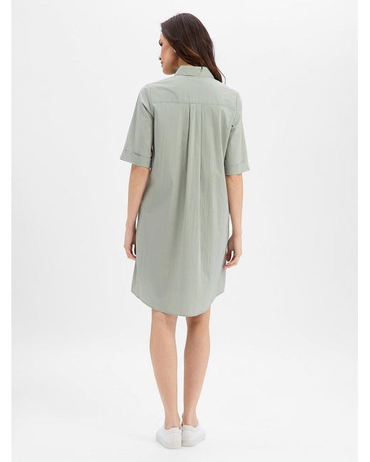 Marie Lund Green Blusenkleid Lisa