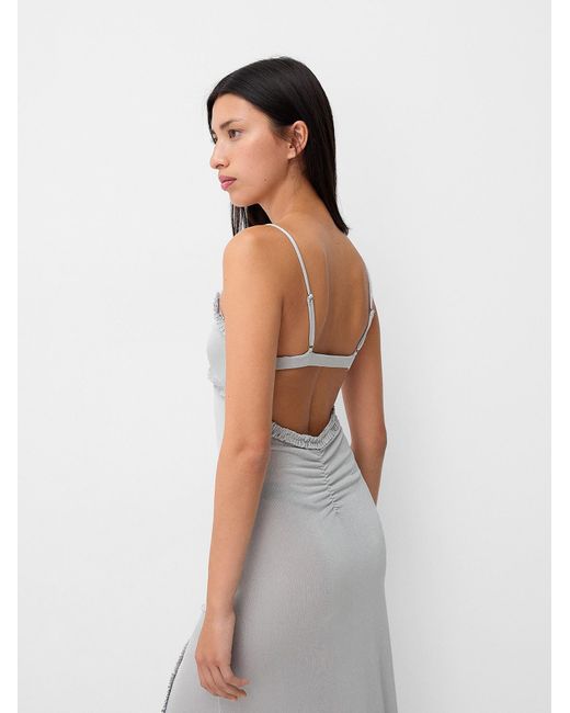Bershka White Kleid