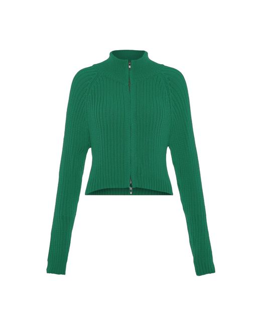 LIBBI Green Strickjacke