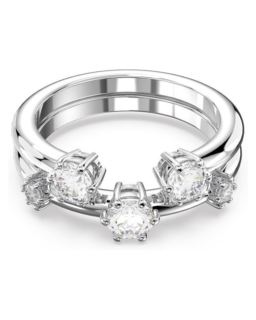 Swarovski Metallic Ring