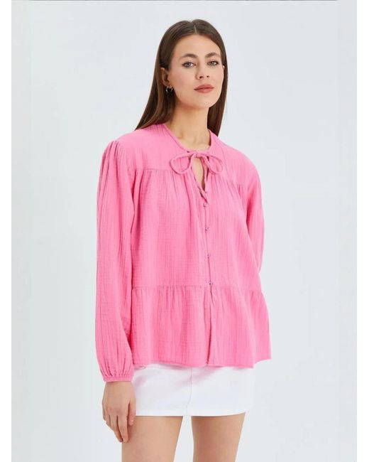 MixRay Pink Bluse