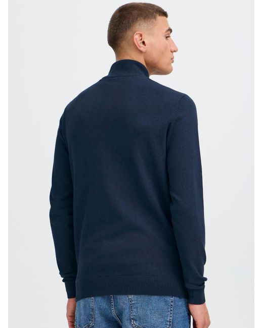 Solid Rollkragenpullover Sdakalmo in Blue für Herren