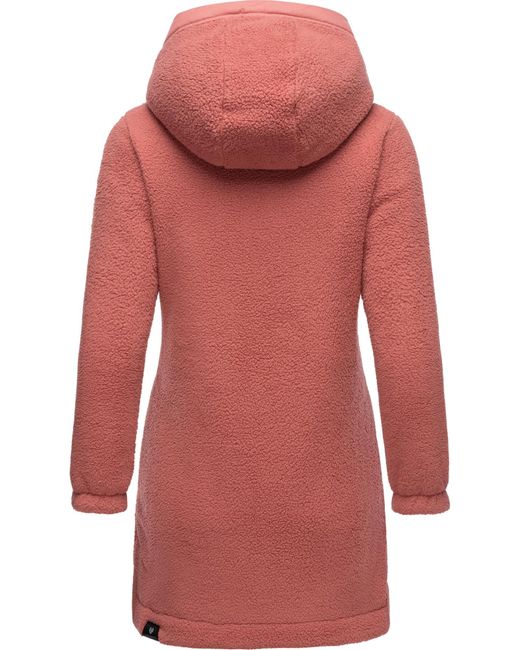 Ragwear Red Fleecejacke 'Cousy'