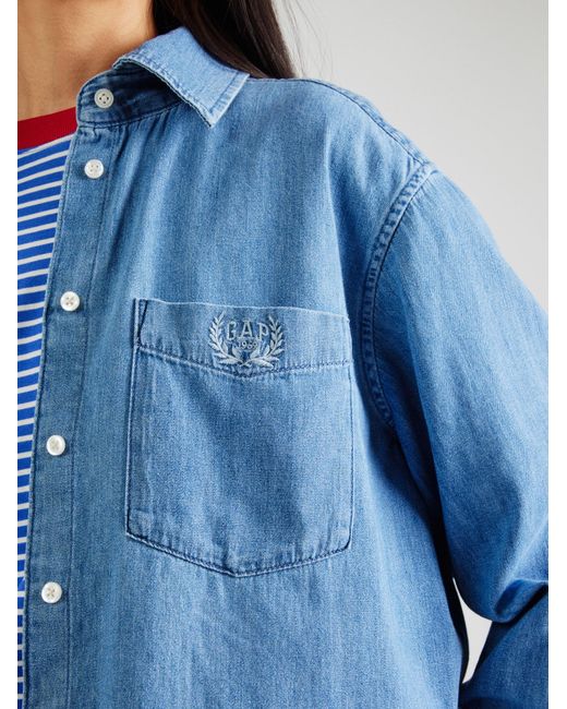 Gap Blue Bluse