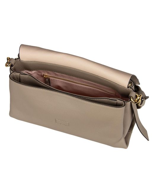Coccinelle Brown Handtasche Boheme Grana Double