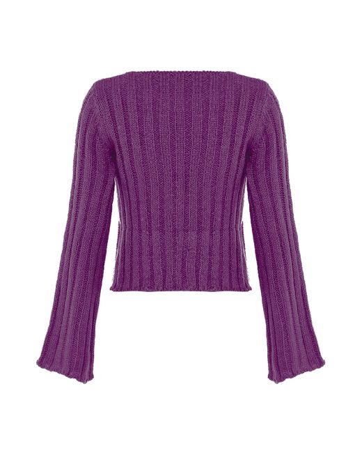 LIBBI Purple Pullover