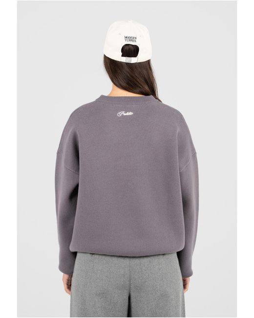 Prohibited Purple Pullover Initia