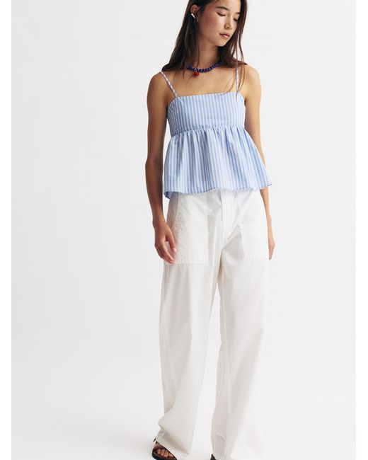 Pull&Bear Blue Top Pacific