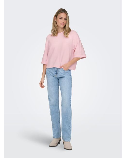 ONLY Pink Pullover Onlsimoni