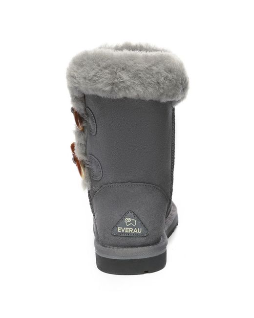 EVER AU Gray Boots