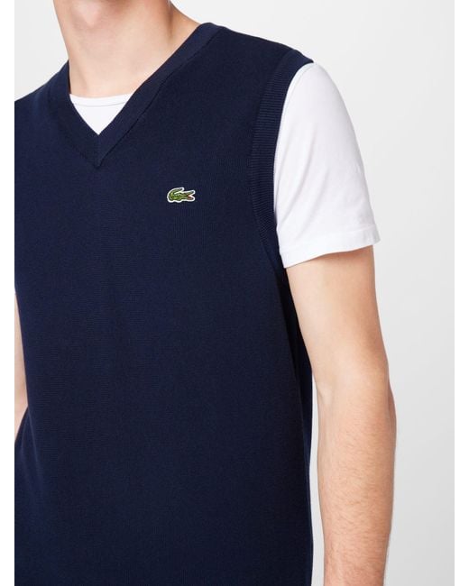 Herren pullunder lacoste Clearance