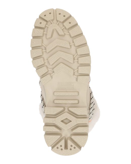 Palladium Natural Schnürstiefelette Pallashock Lo Hiver