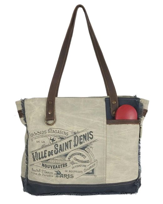 Sunsa Metallic Shopper