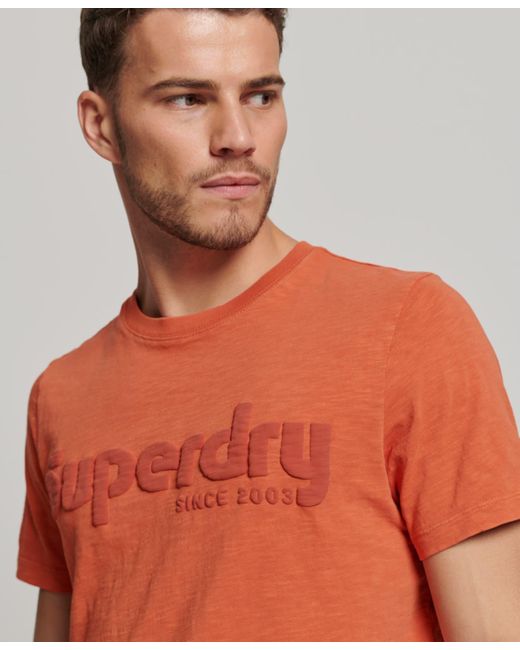 Superdry Shirt in Orange für Herren | Lyst DE