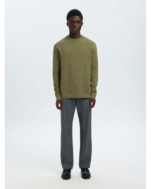 SELECTED Pullover Slhdane in Green für Herren