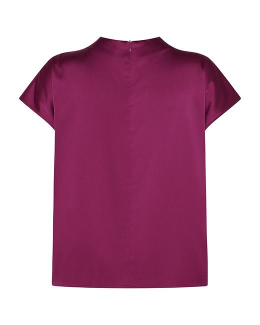 Zero Purple Bluse