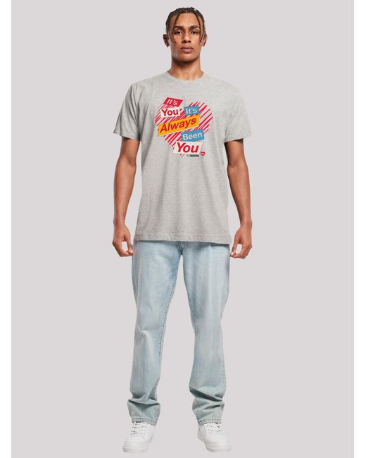 F4NT4STIC T-Shirt Sex Education Its Always You Netflix Tv Series in Gray für Herren