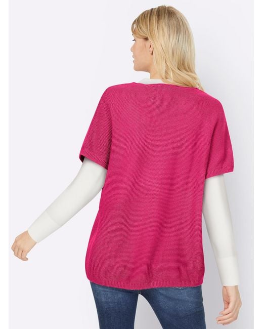 heine Pink Pullover