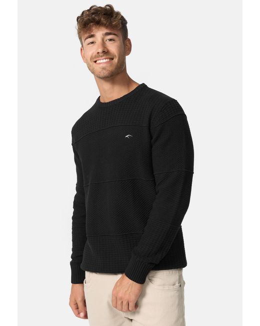 INDICODE Pullover Justice in Black für Herren