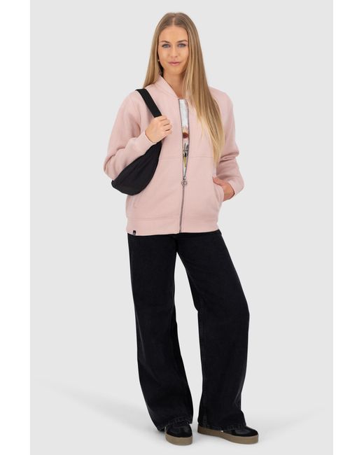 Alife & Kickin Pink Sweatjacke Akswantje