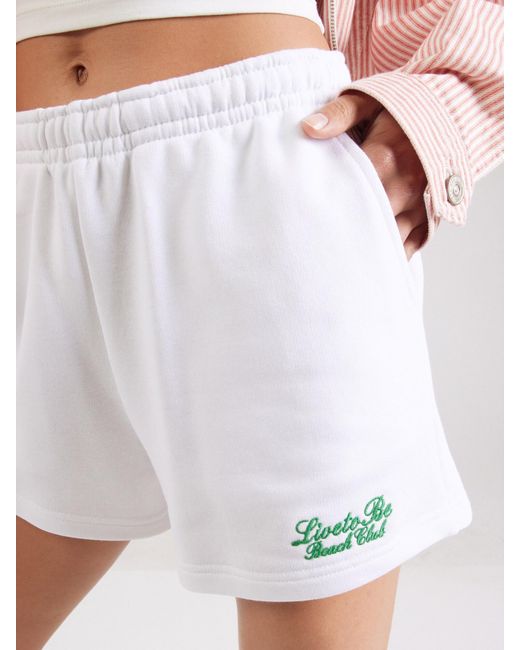 Ltb White Shorts 'Ganeto'