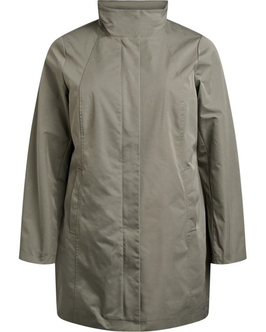 Zizzi Gray Übergangsjacke 'Cashelby'
