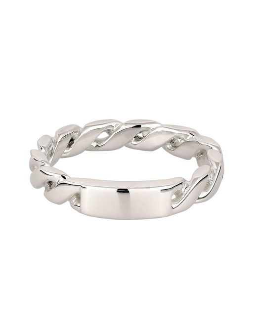 Kuzzoi Ring in White für Herren