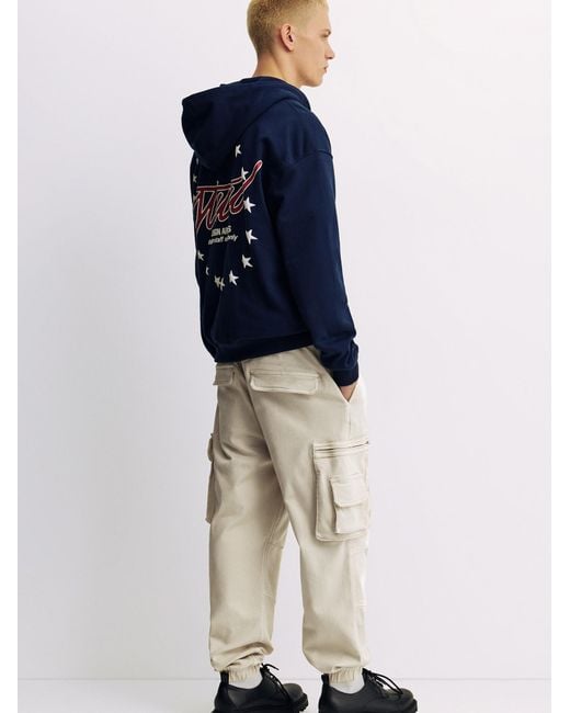 Pull&Bear Hose in Natural für Herren