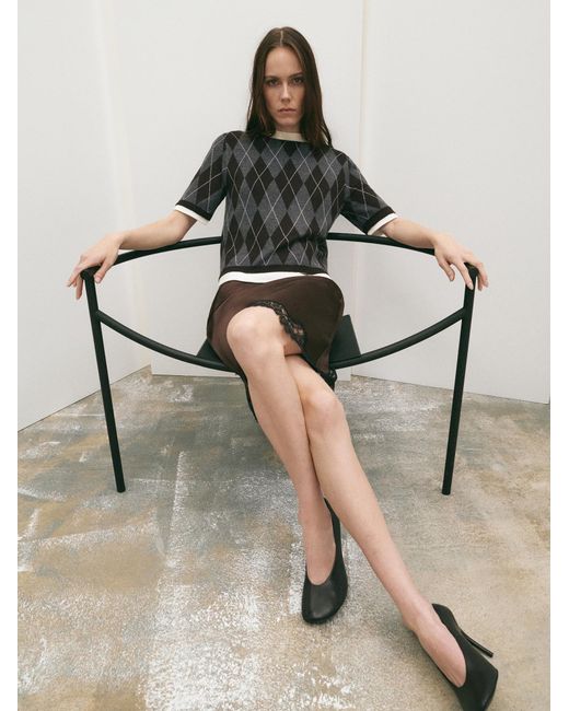 Mango Black Pullover