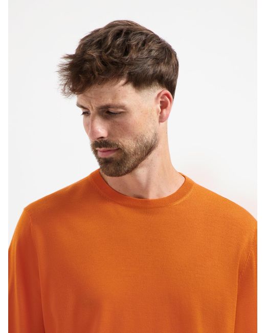 merso Pullover in Orange für Herren