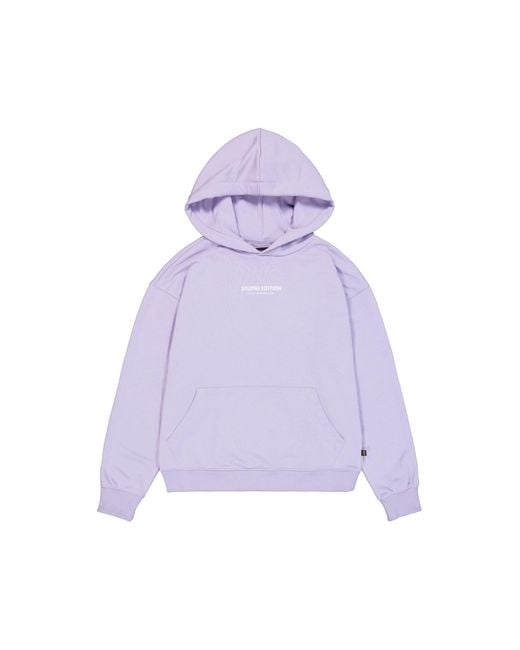 Alpha Industries Purple Sweatshirt