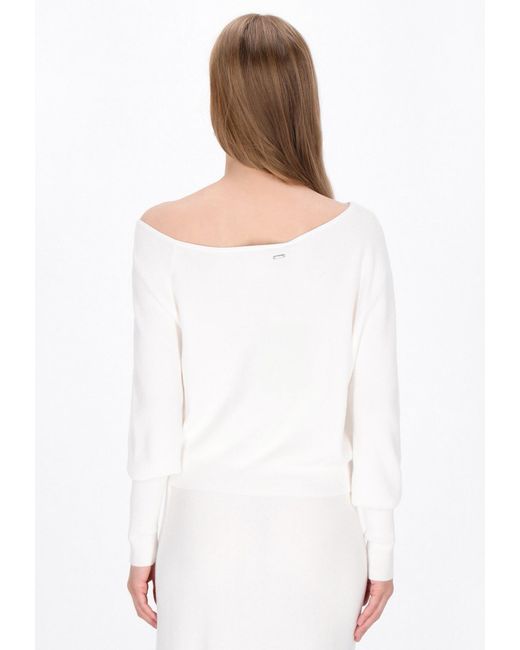 DreiMaster Klassik White Pullover