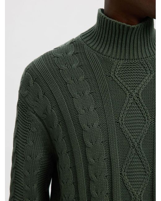 SELECTED Pullover in Green für Herren