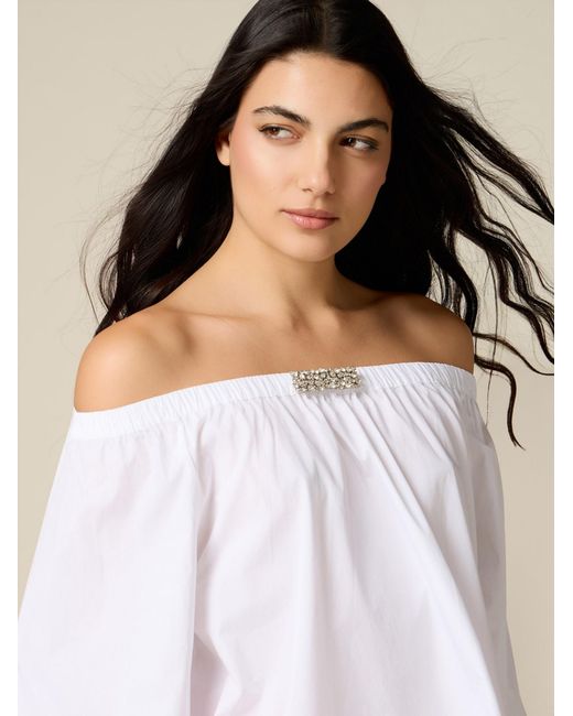 Oltre White Bluse