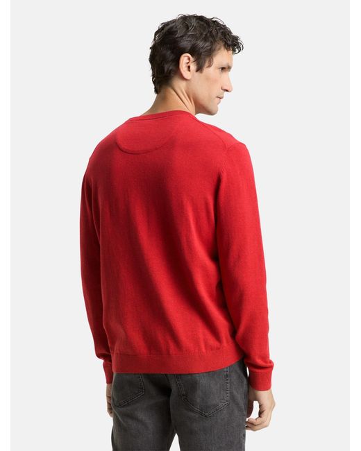 Tom Tailor Pullover in Red für Herren