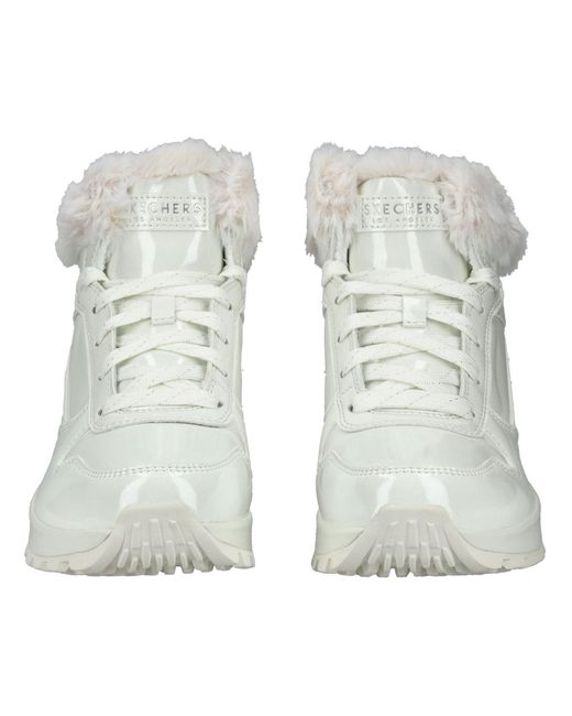 Skechers Gray Schnürstiefelette