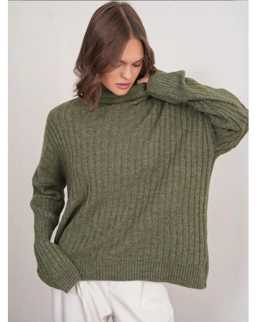 MixRay Green Pullover