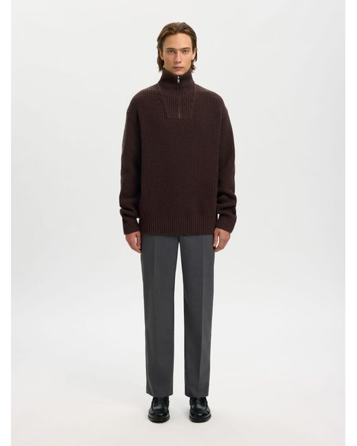 SELECTED Pullover in Brown für Herren