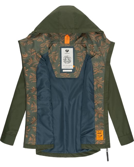 Ragwear Green Übergangsjacke Monadis