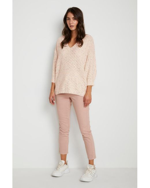 Kaffe Natural Pullover Kapaige