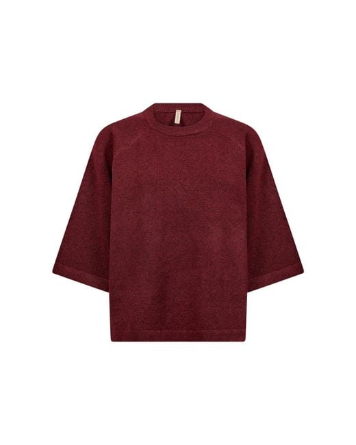 Soya Concept Red Pullover Sc-Orlean 1
