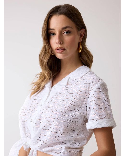 Guess White Bluse Sharon