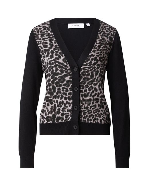 Comma, Black Strickjacke
