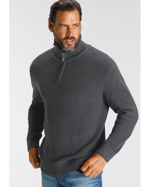 H.i.s. Pullover in Gray für Herren