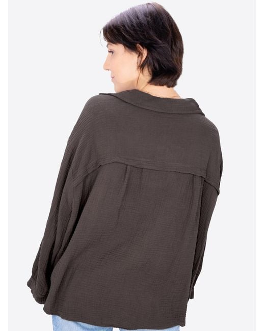 Seasons of April Brown Bluse Sasha